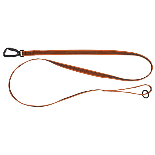 PetNation SAFE gummerat koppel – 1,80 m, 13 mm, orange