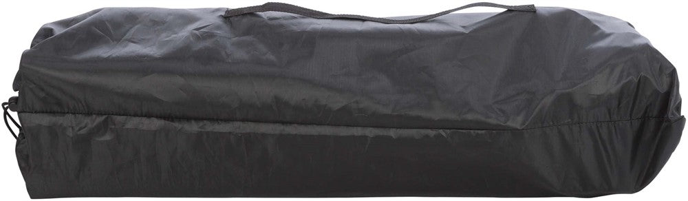 Campingsäng, 69 × 20 × 69 cm, mörkgrå/petrol