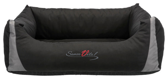 Samoa vital bädd,80 × 65 cm, svart