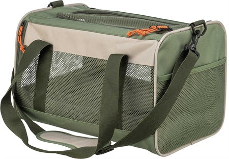 Marlon väska, 27 × 27 × 43 cm, beige/olivgrön