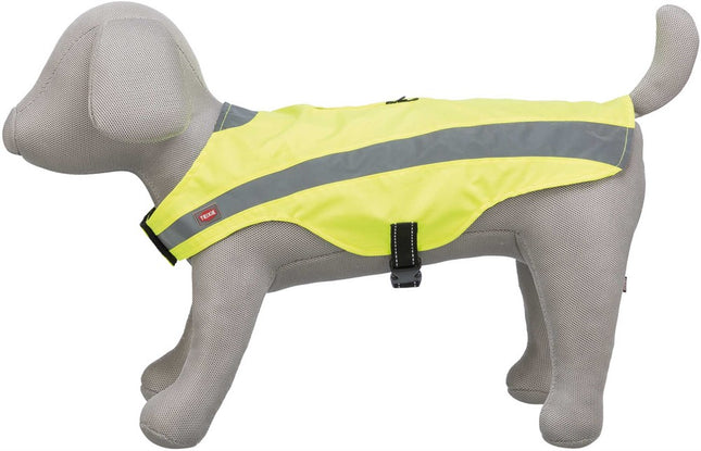 Trixie Reflexväst för hund – M, 45 cm, gul