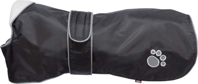 Trixie Orléans hundtäcke med reflex och fleece – rygg 45 cm, svart