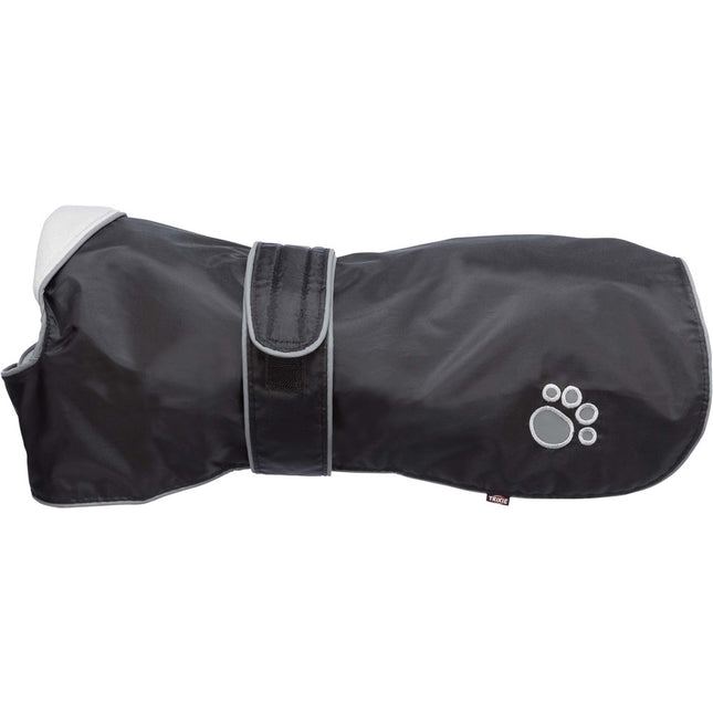 Trixie Orléans hundtäcke med reflex och fleece – rygg 45 cm, svart