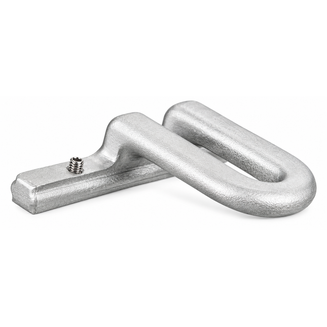 Trixie Hänglåsbygel för bilbur aluminium – 5 × 8 × 2 cm, silver