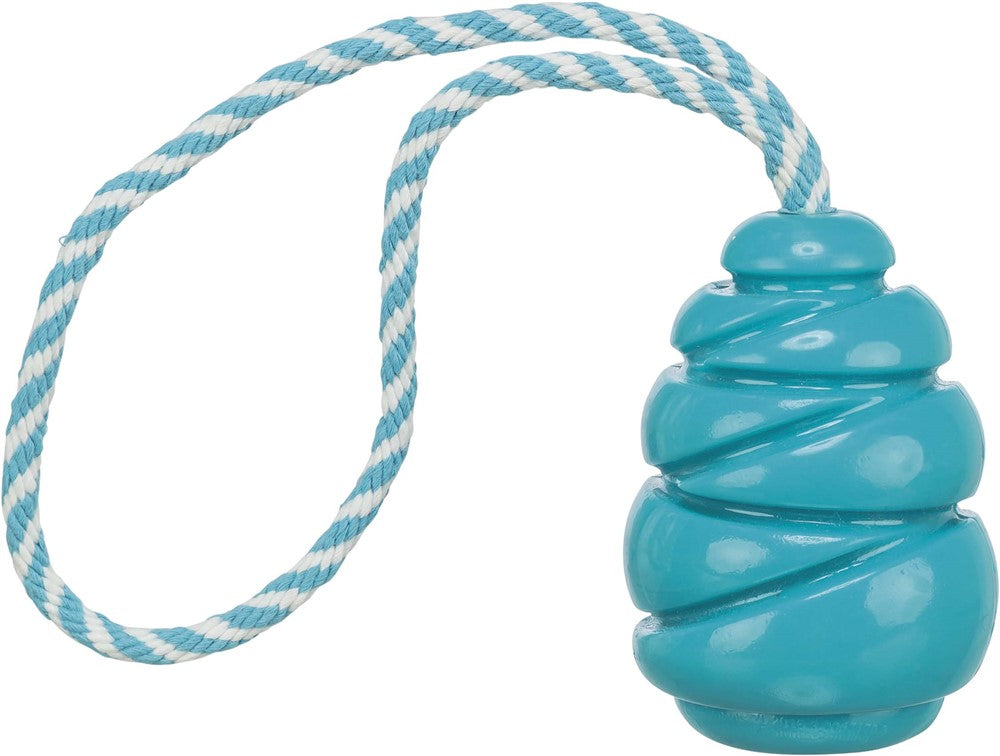 Super Strong jumper med rep, TPR, 36,5 cm / 7,9 cm, petrol