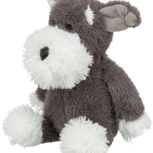 Trixie Schnauzer hundleksak – 38 cm, grå