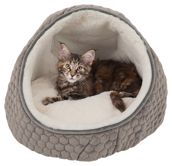 Livia igloo, ø 45 × 33 cm, taupe/cream