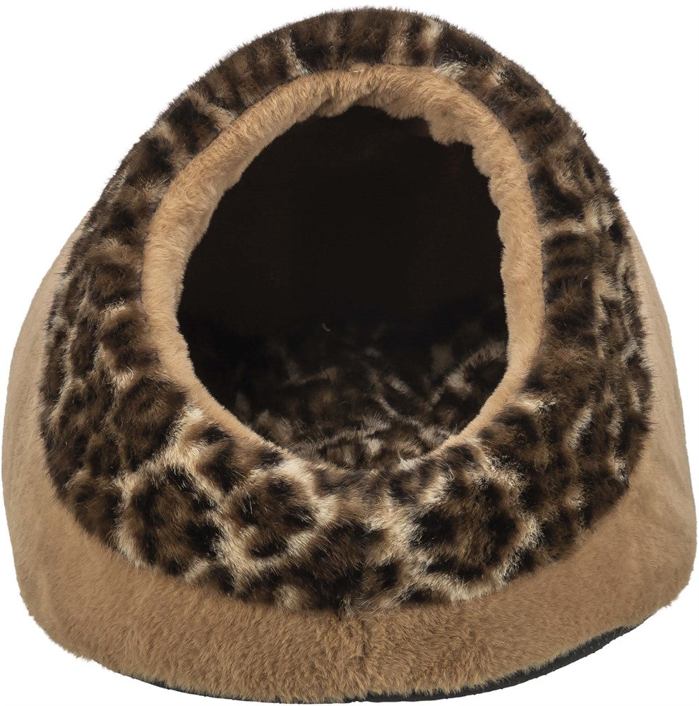 Leo igloo, 35 × 26 × 41 cm, ljusbrun/brun