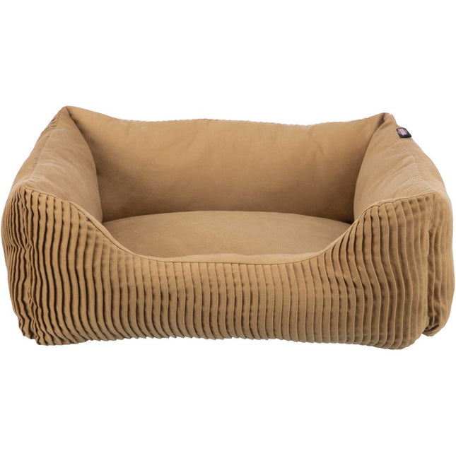 Trixie Marley bädd, rektangulär – 80 × 60 cm, ochre