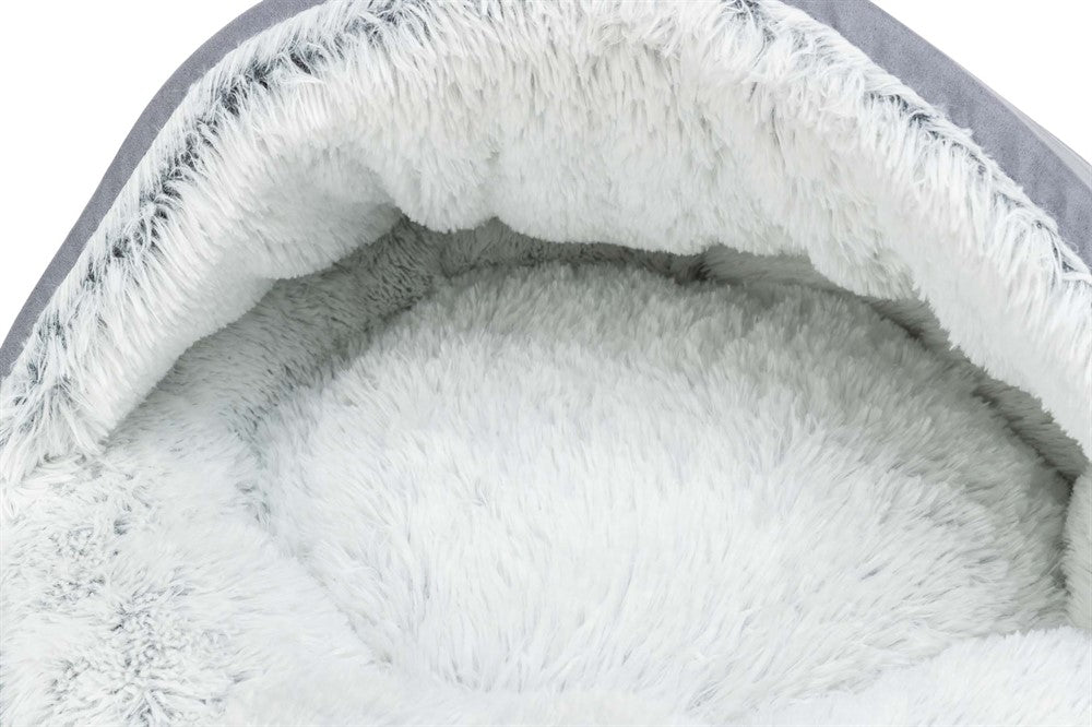 Harvey igloo, ø 70 cm, grå/vit-svart
