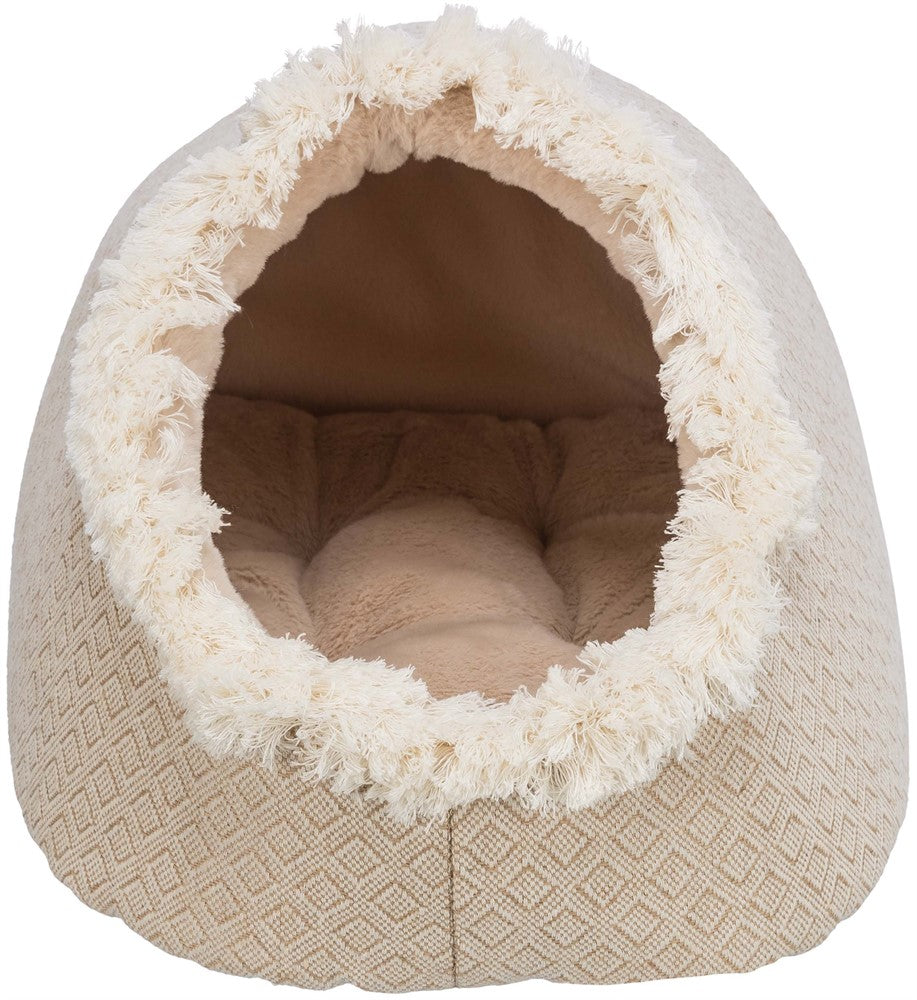 Boho igloo, 35 × 26 × 41 cm, beige
