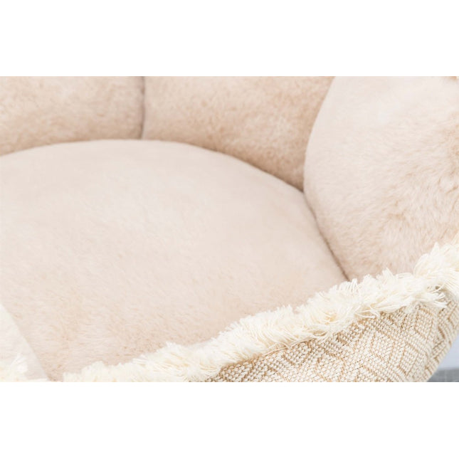 Trixie Rektangulär bädd Boho – 50 × 50 cm, Beige