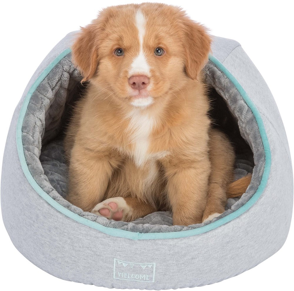 Junior Igloo, ø 40 × 27 cm, ljusgrå/mintgrön