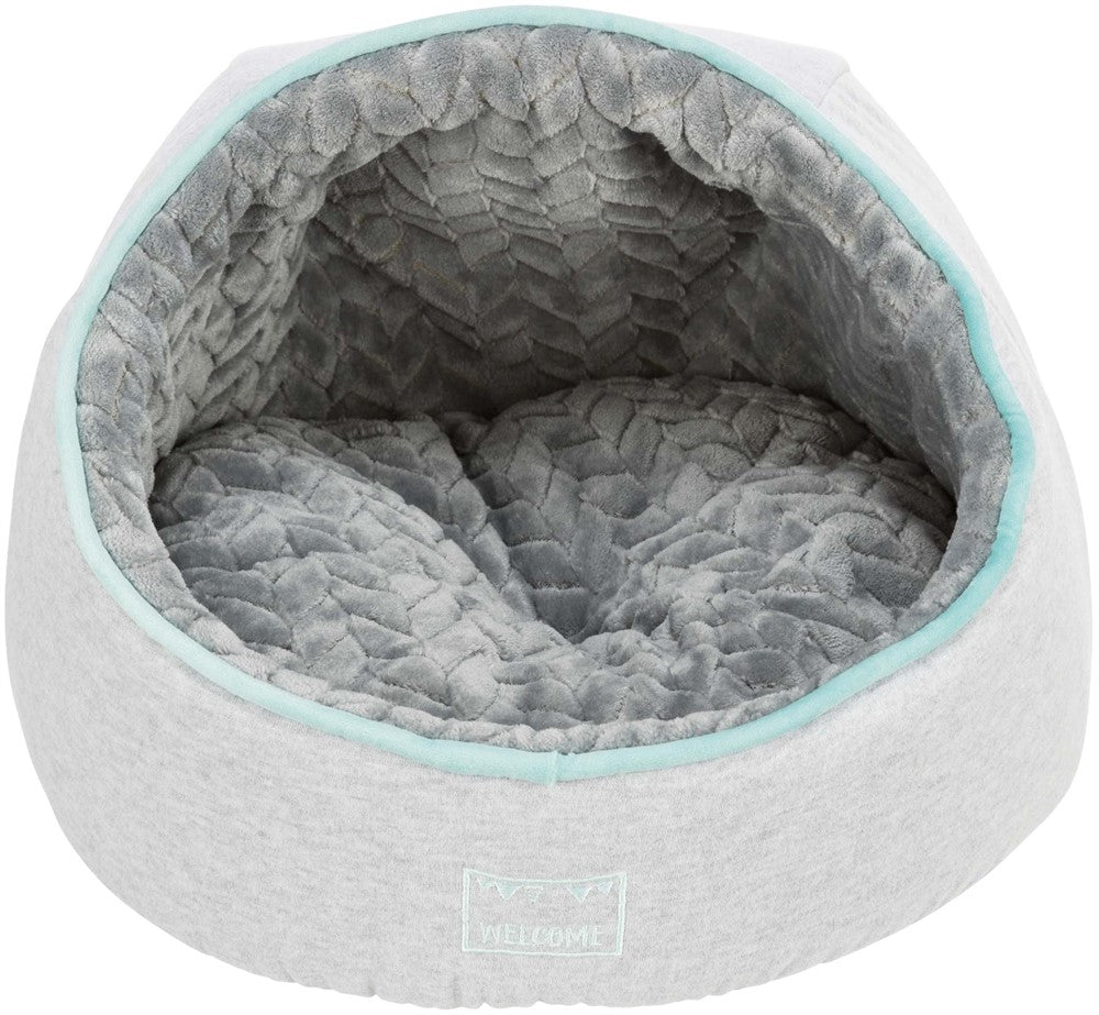 Junior Igloo, ø 40 × 27 cm, ljusgrå/mintgrön