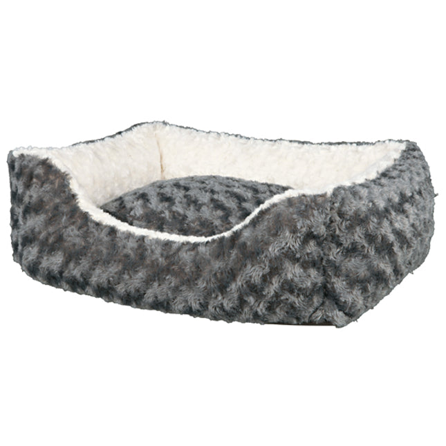 Trixie Be Eco Kaline Bädd – 65 × 50 cm, grå/cream