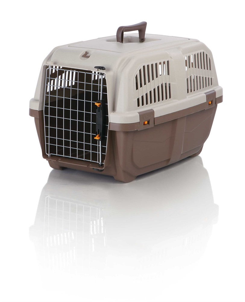 Transportbur Skudo 3, S: 40xh39x60 cm taupe/sand