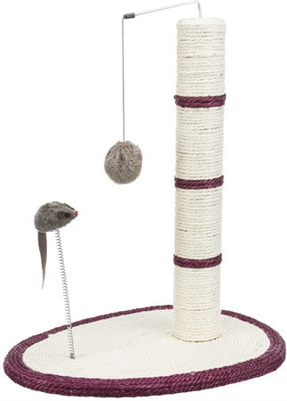 Klöspelare Sisal på Platta, 50 cm, Bl färger