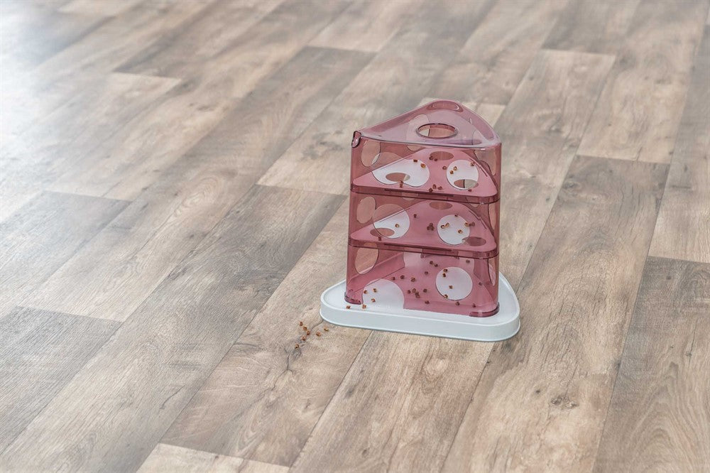 Cat Activity Cheese Tower, plast, ø 32 × 32 cm
