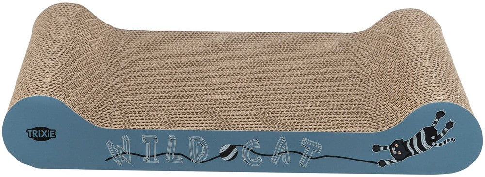 Klösbräda Wild Cat, wellpapp, Catnip, 41 × 7 × 24 cm