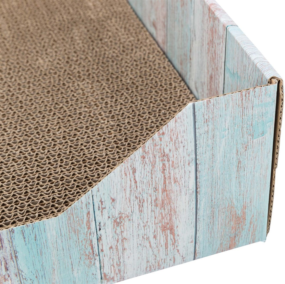 Klösbädd/låda, wellpapp, Catnip, 45 × 12 × 33 cm