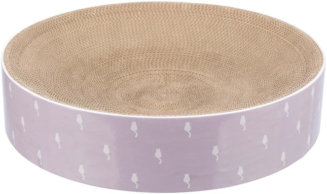 Trixie Klösbädd Lilly med kattmynta – Ø 45 cm, höjd 10 cm, Ljuslila