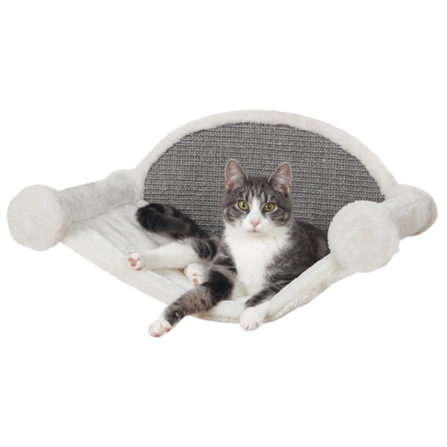 Trixie Väggmonterad hammock – 54 × 28 × 33 cm, Creme
