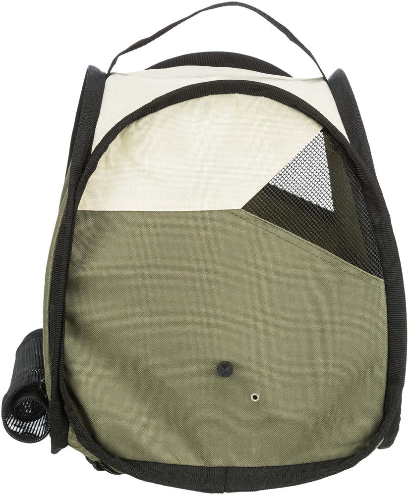 Transportbur fågel nylon m sittpinne 27x27x32 cm