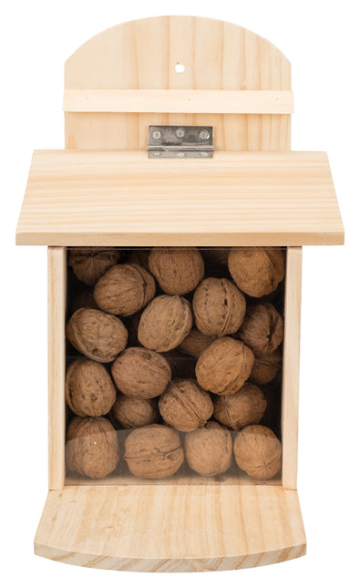 Trixie Foderstation för ekorre – 20 × 30 × 30 cm – foderstation med fyllning