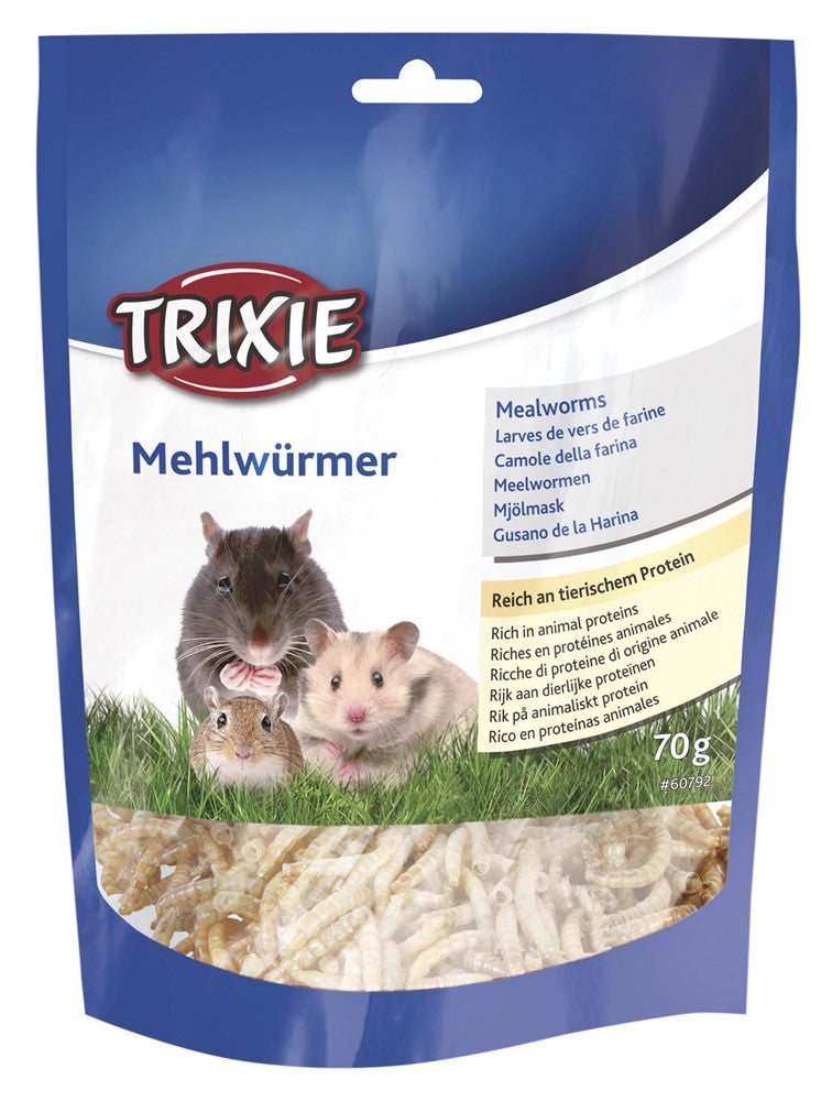Mjölmaskar, torkade, 70 g 6 Pack