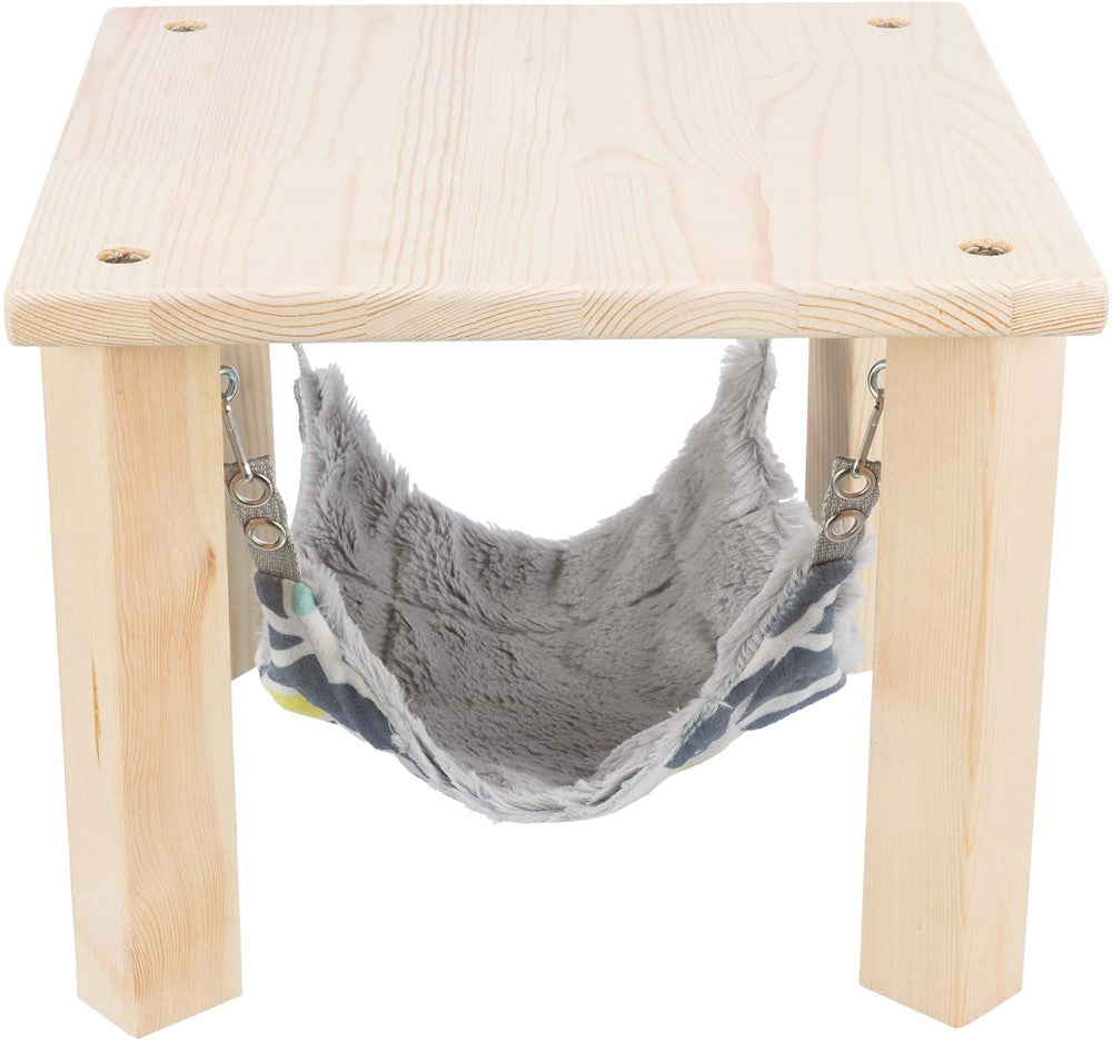 Sunny skydd/plattform med hammock, 28 × 24 × 28 cm