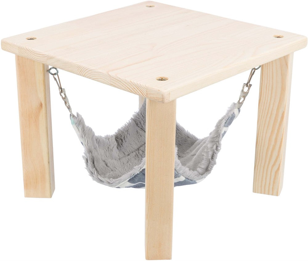 Sunny skydd/plattform med hammock, 28 × 24 × 28 cm