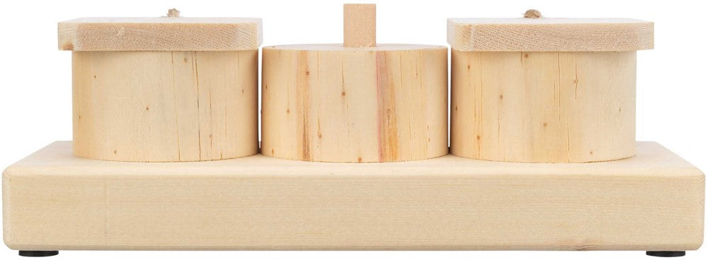 Snackskoppar, trä, 15 × 4.5 × 6 cm