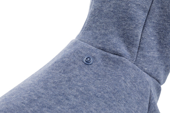 Trixie BE NORDIC Flensburg hoodie – L, rygg 62 cm, blå