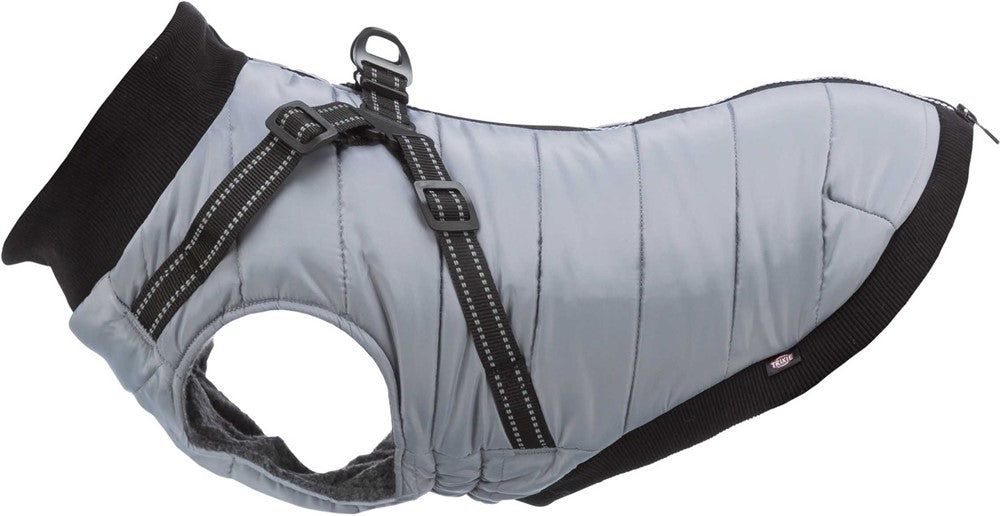 Pontis täcke med sele, XS: 27 cm, grå