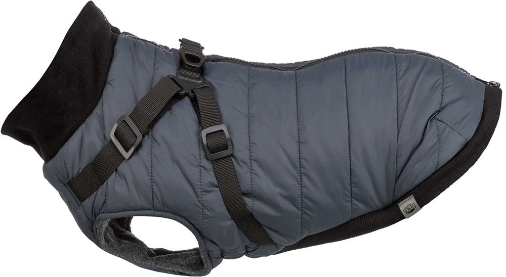 Pontis täcke med sele, XS: 27 cm, blå-grå