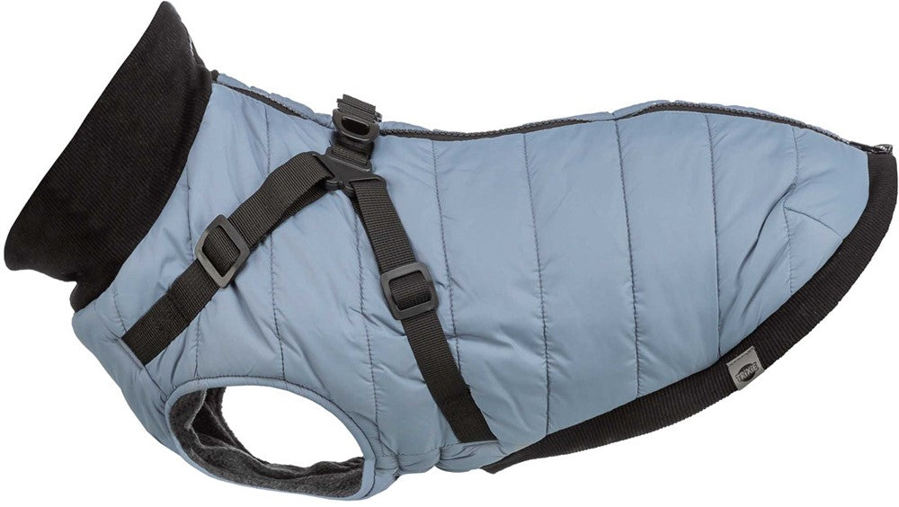 Pontis täcke med sele, S: 40 cm, blå-grå