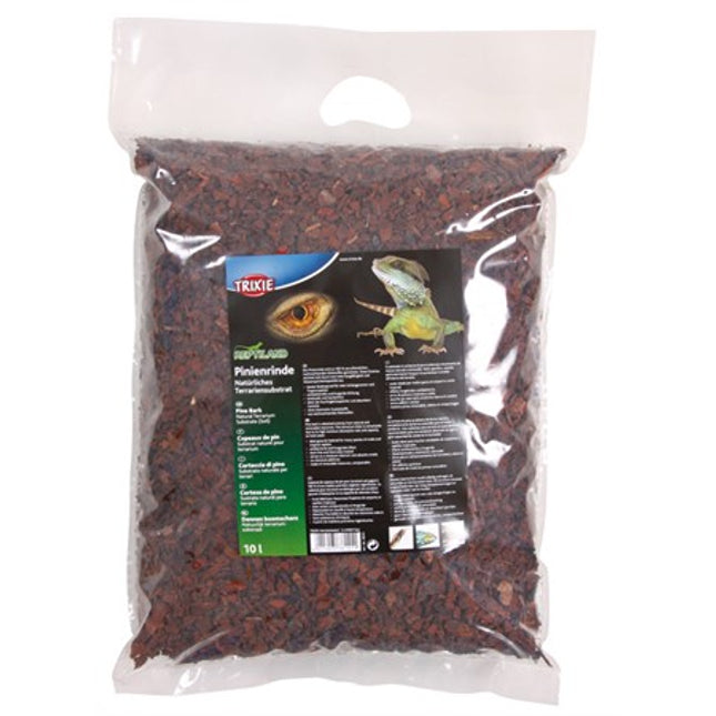 Trixie Pine bark, natural terrarium substrate – 10 l