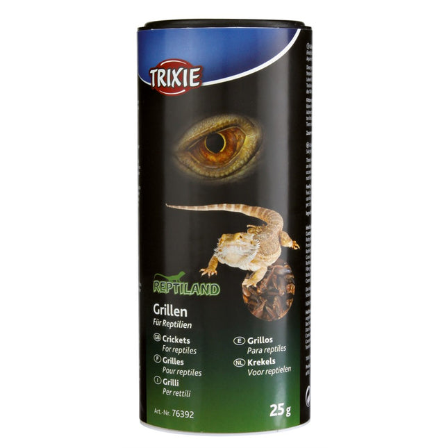 Trixie Syrsor, torkade – 3 × 25 g – 250 ml