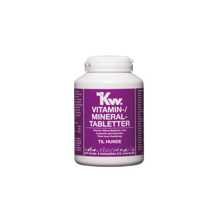 KW Vitamin/Mineral tabletter, 250 tabl