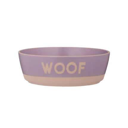 Keramikskål Woof Lila MC, d=200x67mm