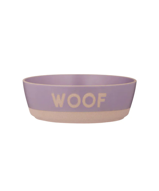 Keramikskål Woof Lila MC, d=200x67mm
