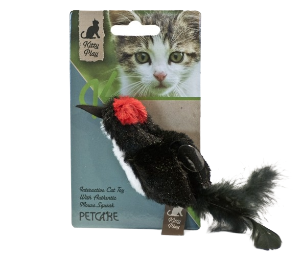 Kitty Play Squeaking, Black Bird
