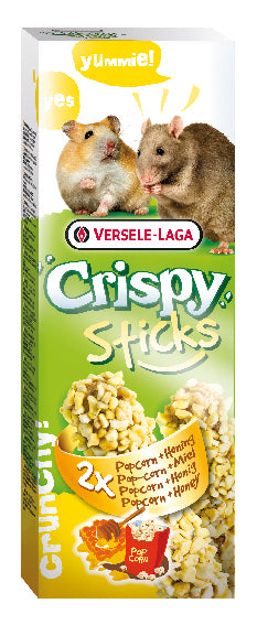 VL Crispy Sticks Hamster/Råtta Popcorn/honung 8 Pack