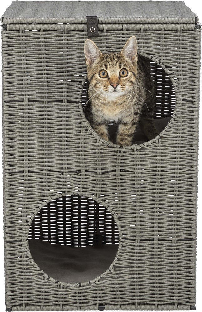 Grotta Amalia, 2 våningar, polyrattan, rektangulär, 37 × 57 × 35 cm, g