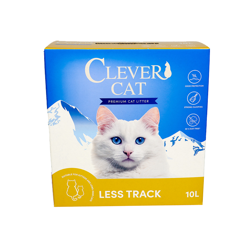 Clever Cat Kattsand Less track 10L