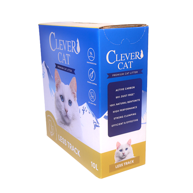 Clever Cat Kattsand Less track 10L