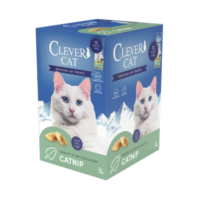 Clever Cat Pillows 30g Catnip 12-pack