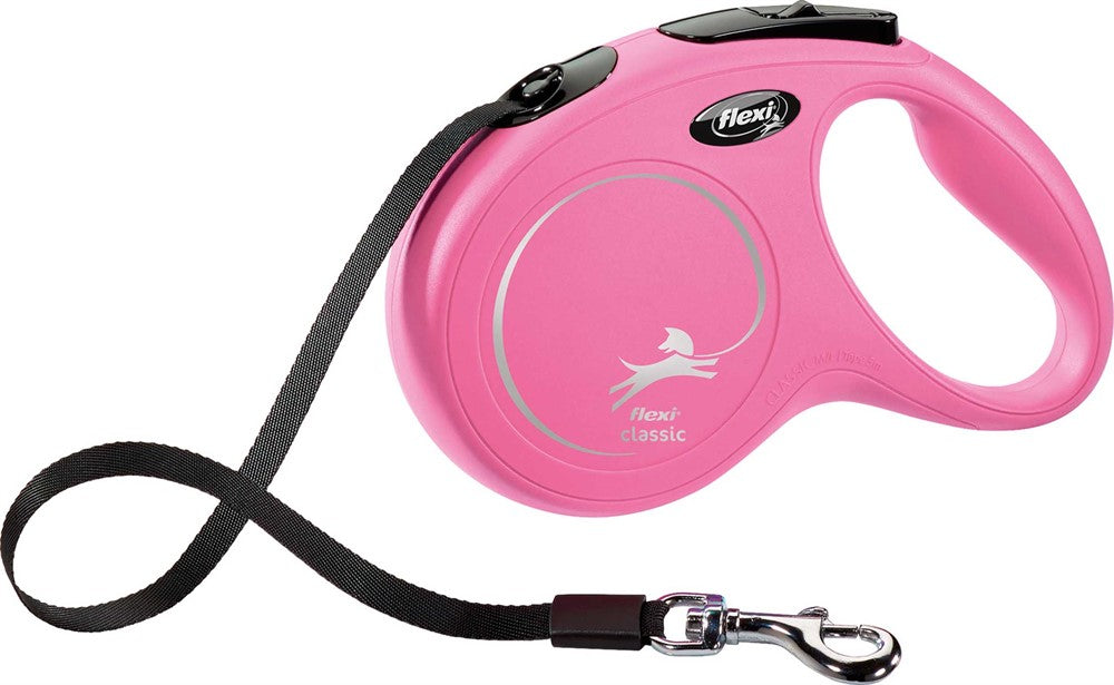 flexi New CLASSIC, M:5 m band, rosa