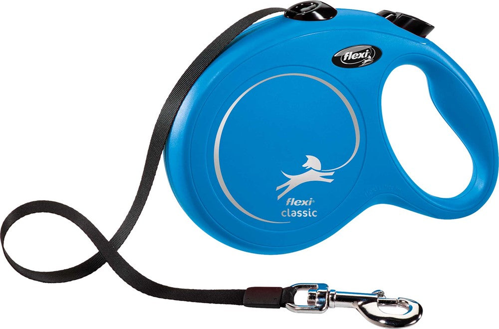 flexi New CLASSIC, L: 8 m band, blå