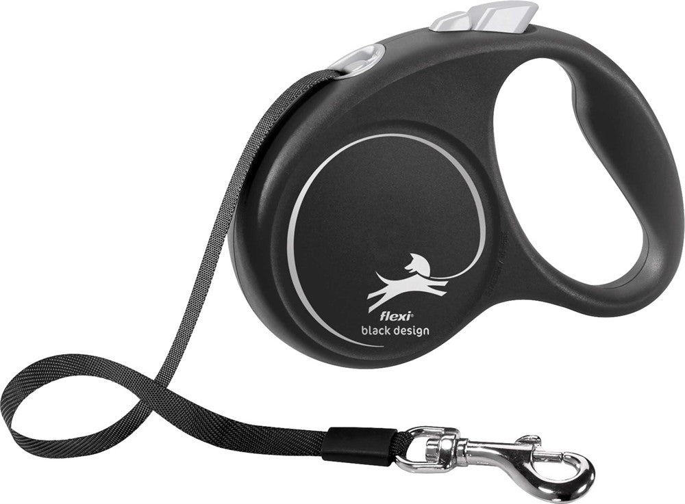 flexi BLACK DESIGN, band, S: 5 m, svart